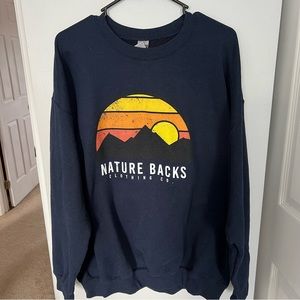 Nature Backs Sweatshirt